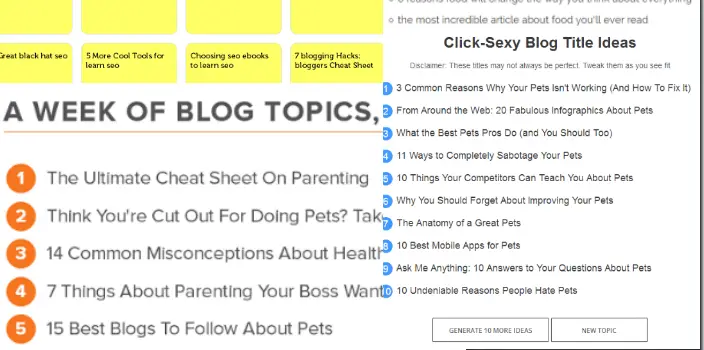 How to Generate 750+ Blog Post Ideas in One Hour!