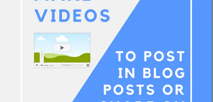 How to Easily Make Videos to Post On Your Blog or Share on Social Media Using Lumen5